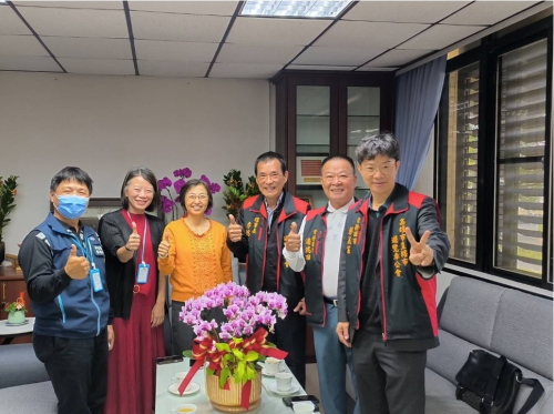 20250221拜訪高雄區監理所馮所長